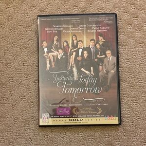 Yesterday, Today, Tomorrow DVD - Burgundy & Black Cover